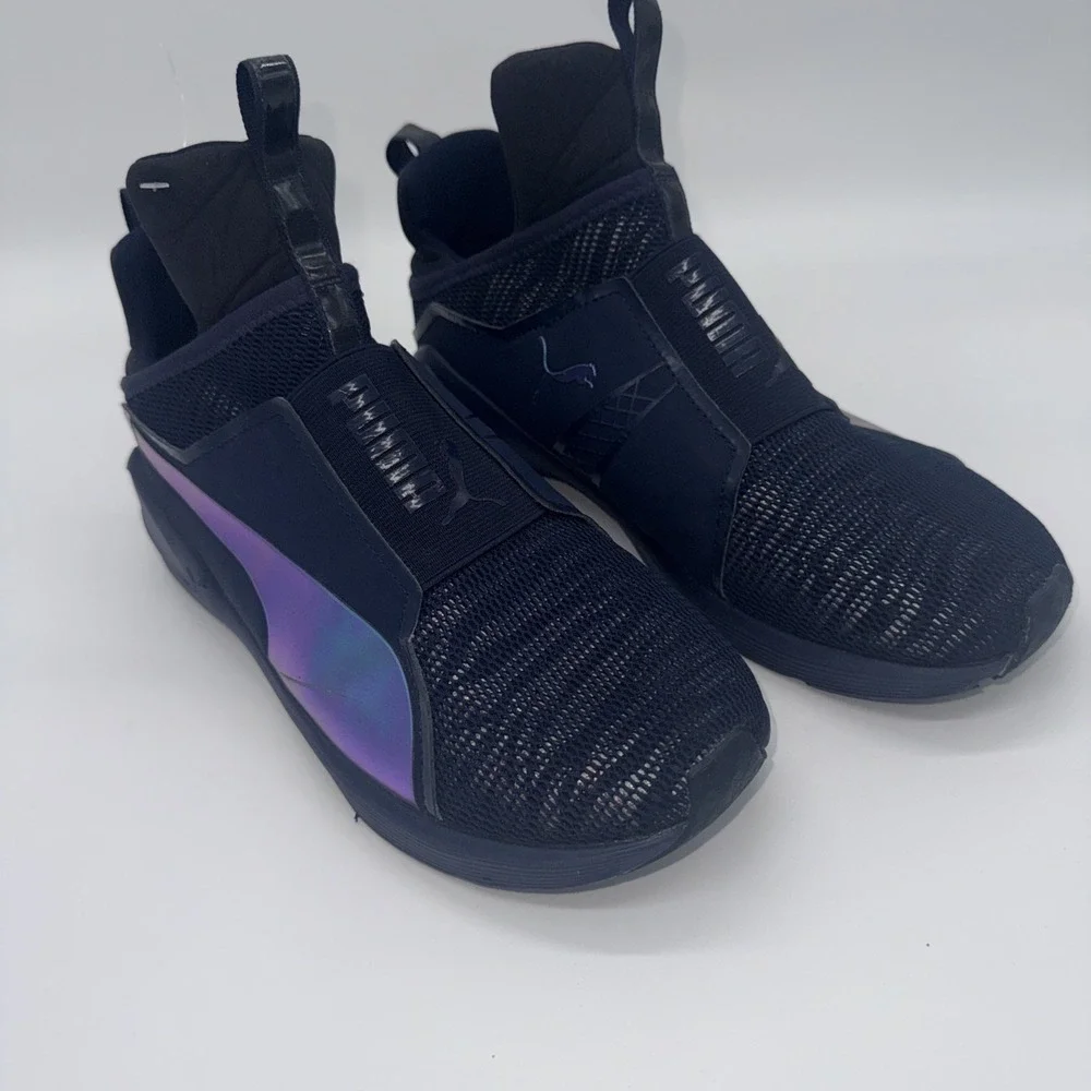 Puma Womens Blue Indigo and‎ Allure Fierce Core Running Shoes Size 7C